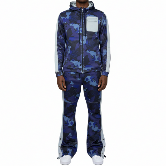 Two Tone Como track Suit By Genuine-1