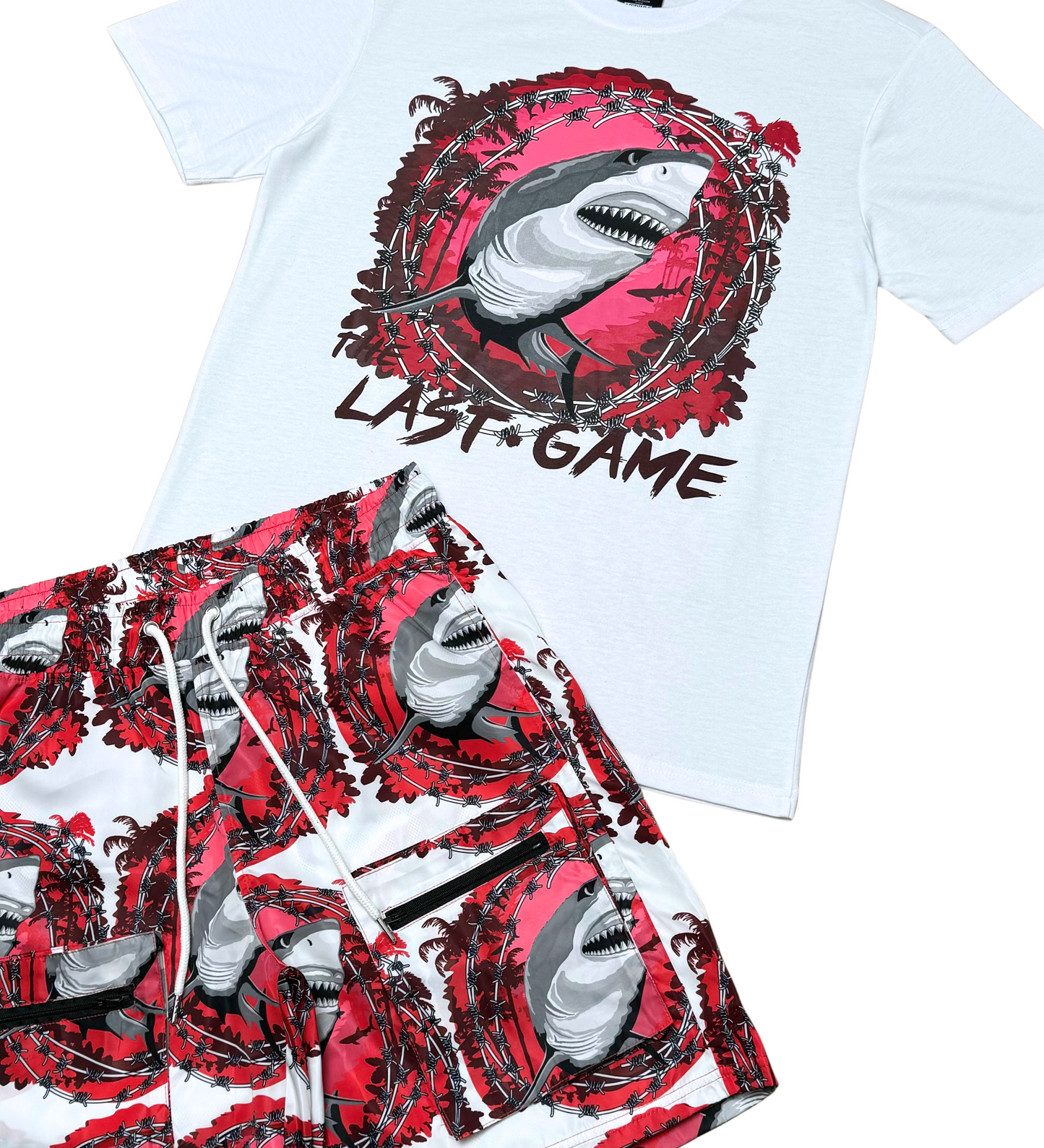 The last game tshirt short set
