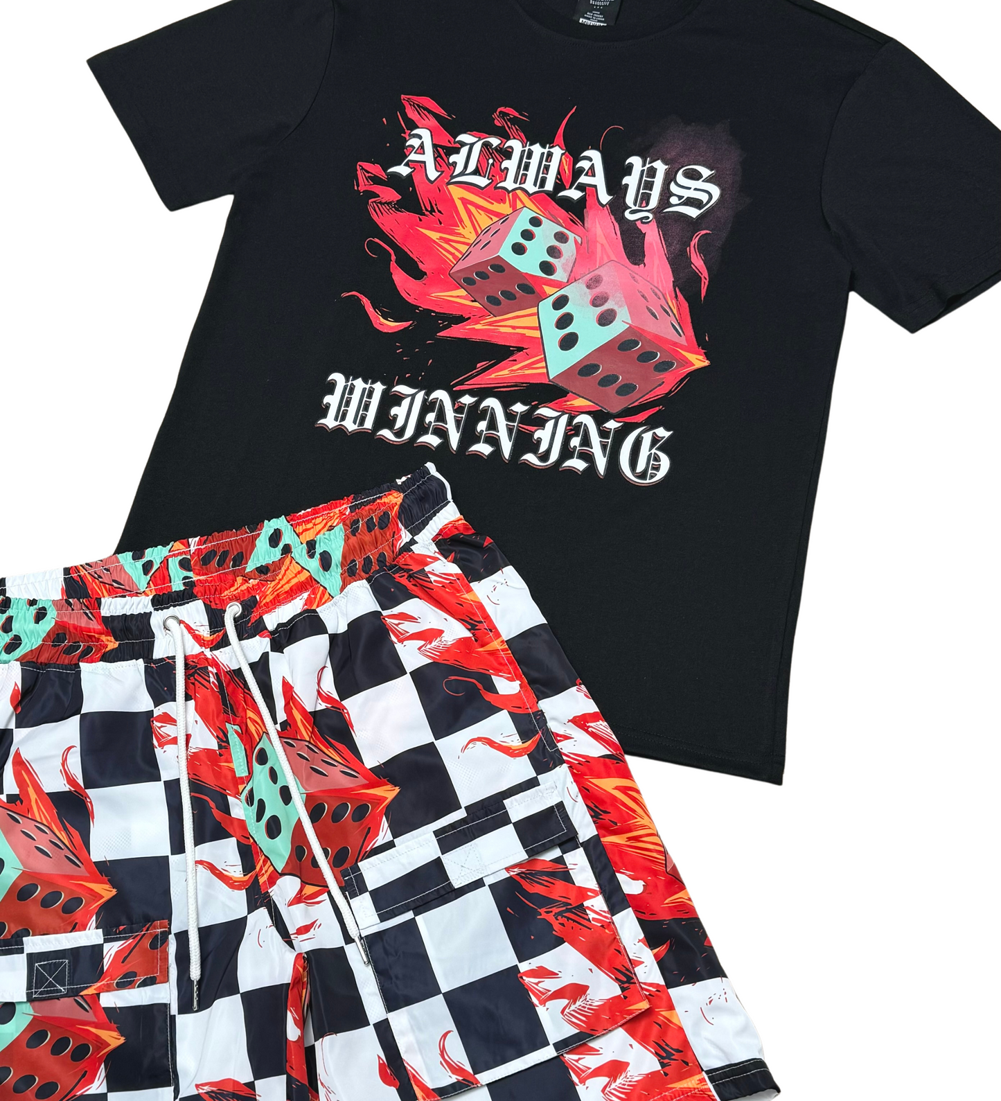 Always winning tshirt short set