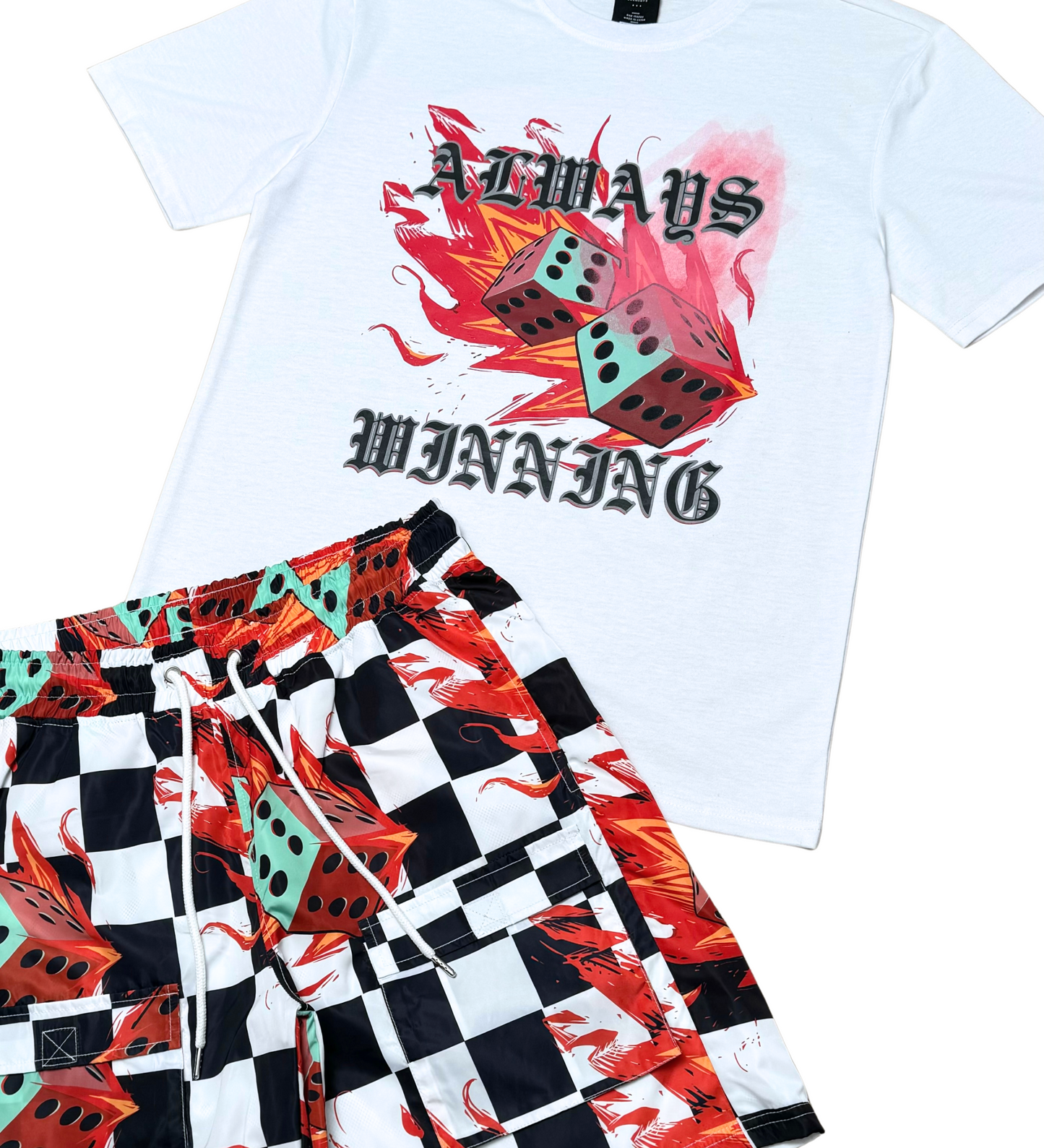 Always winning tshirt short set