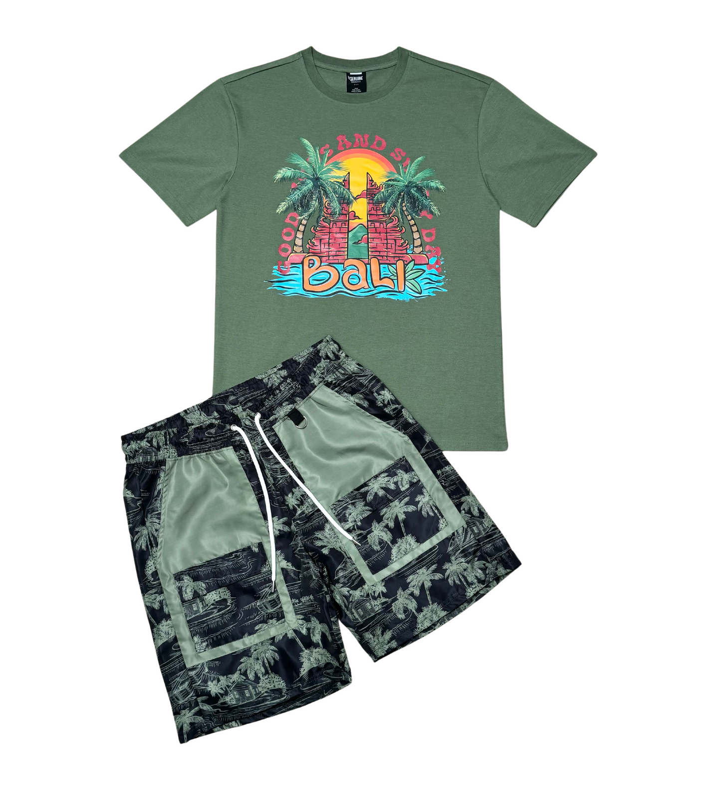 Bali tshirt short set