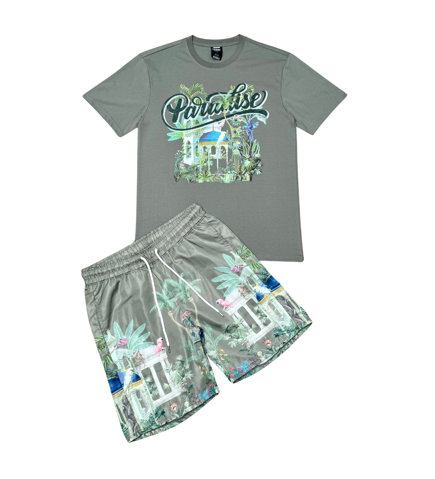 Paradise tshirt short set