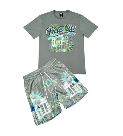 Paradise tshirt short set