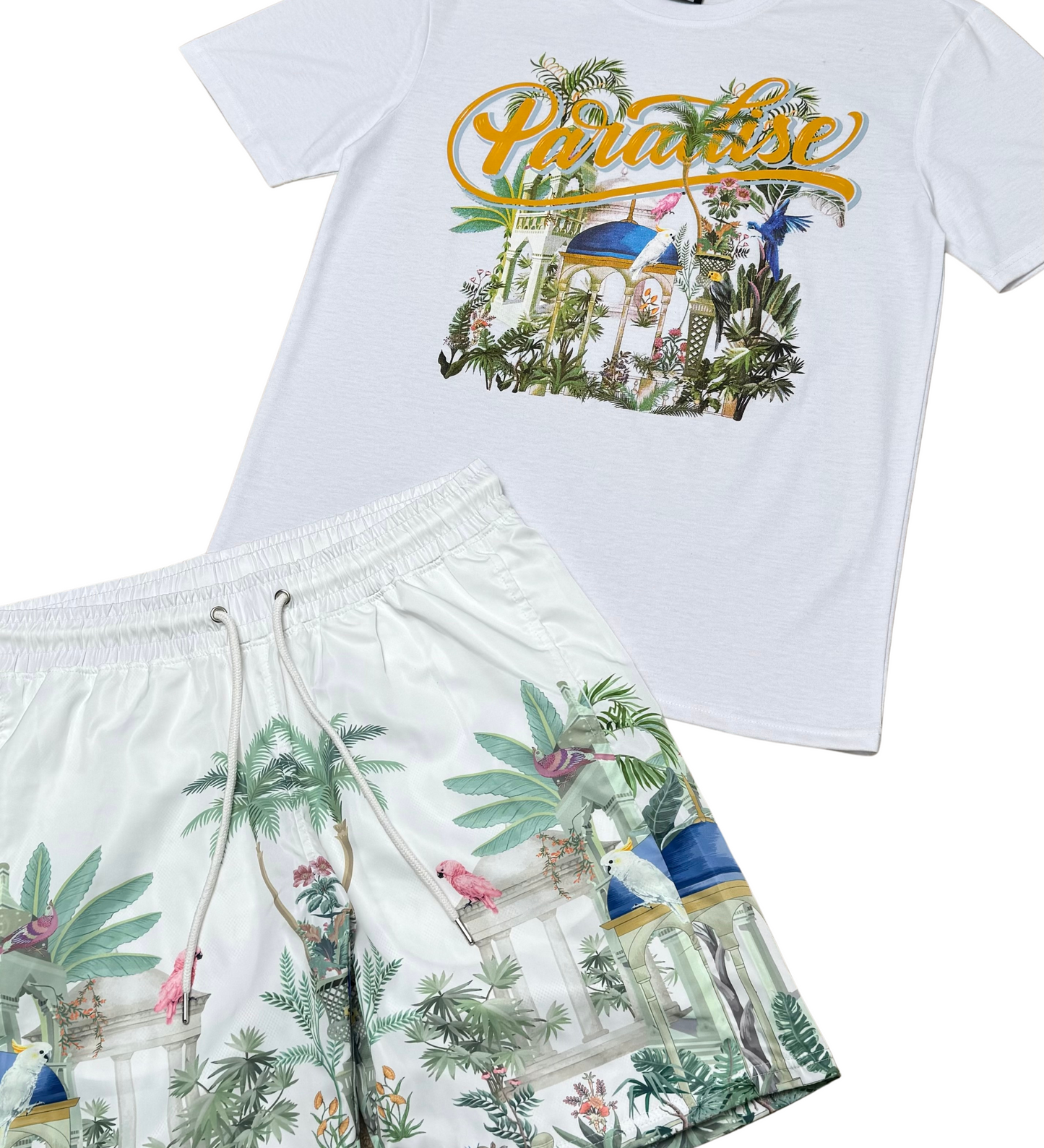 Paradise tshirt short set