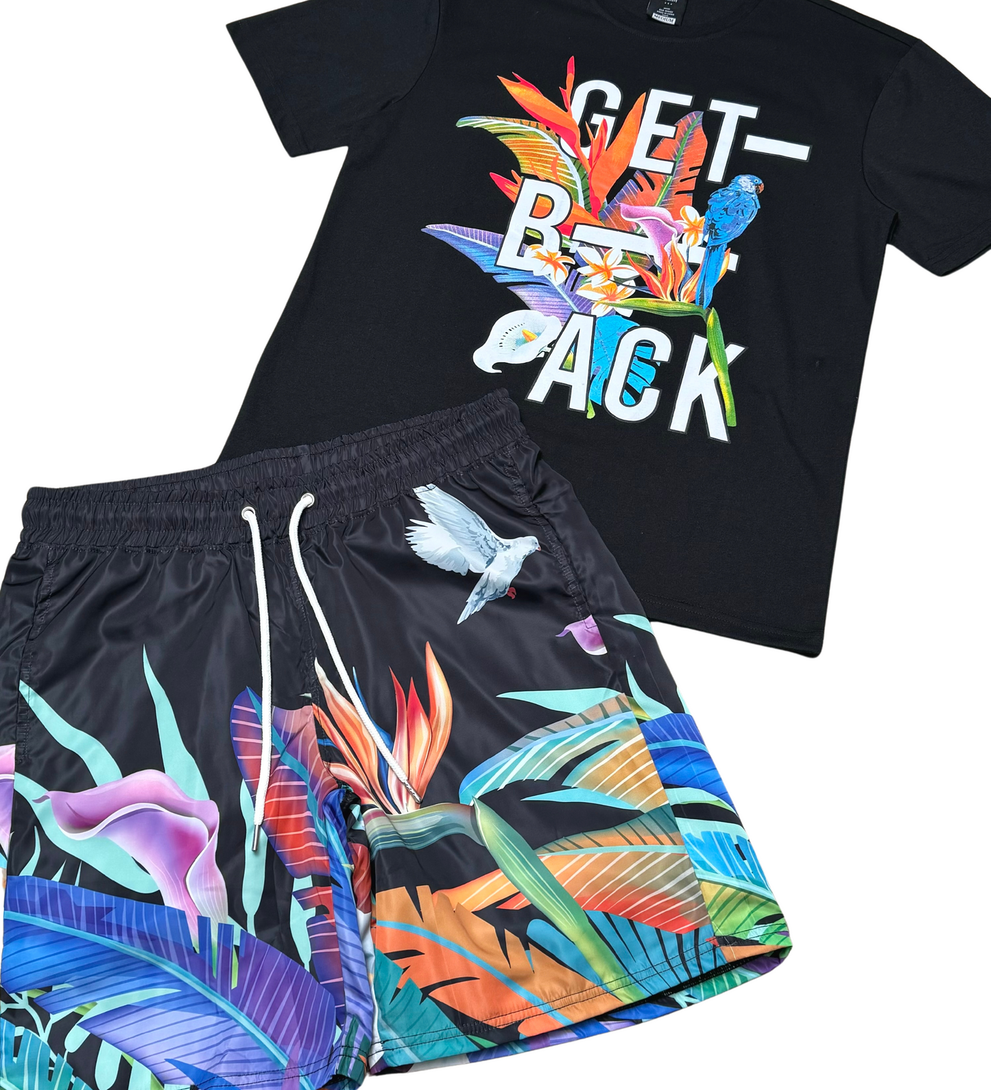 Get back tshirt short set