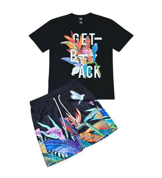 Get back tshirt short set