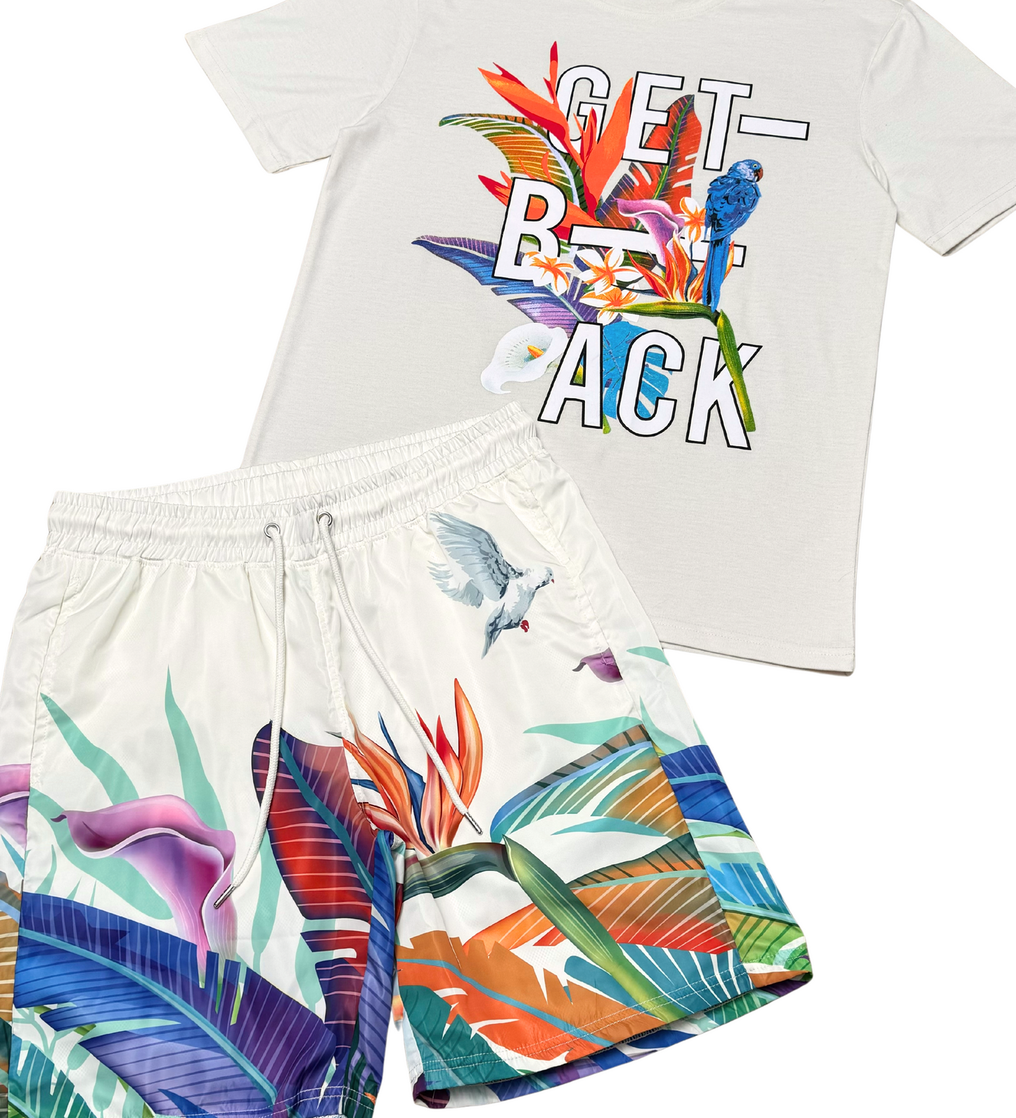 Get back tshirt short set