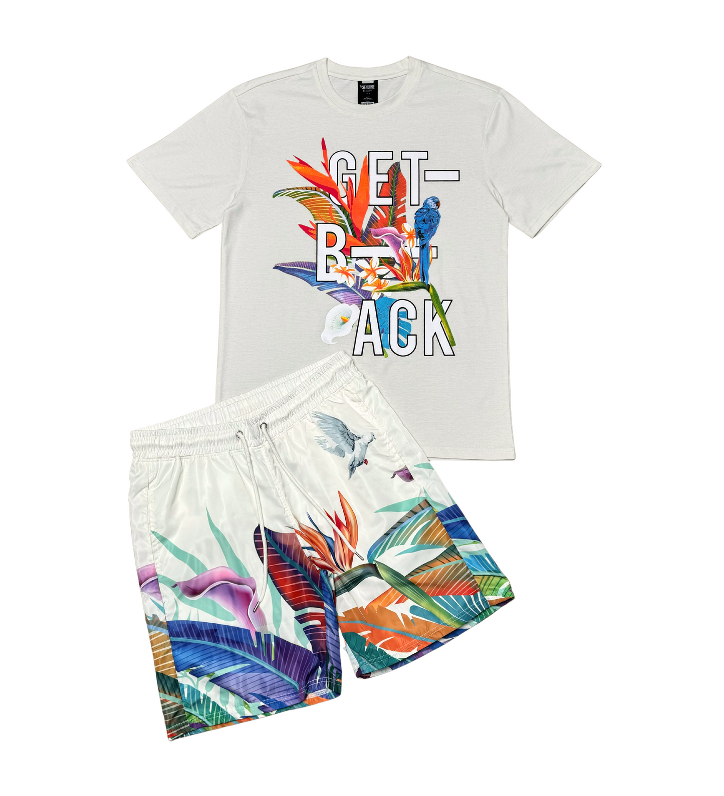 Get back tshirt short set