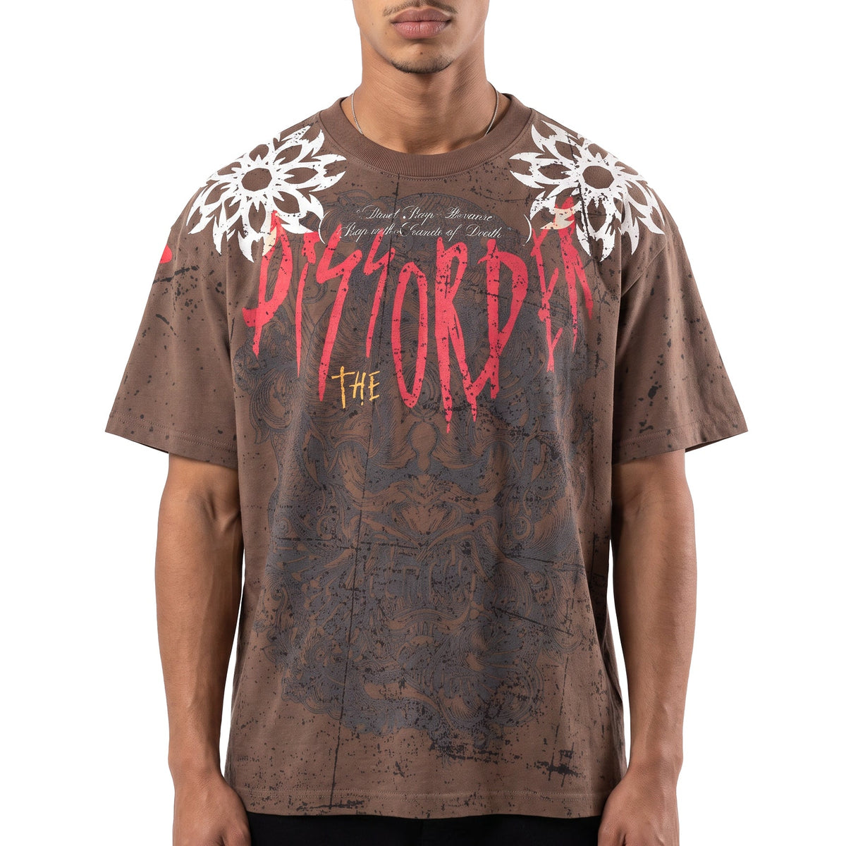 Serpent skull tee by Dissorder, view 6