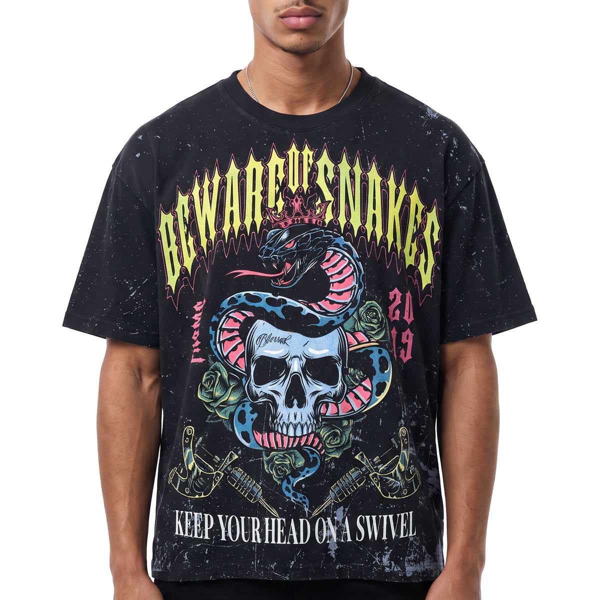 Beware tee by Dissorder, view 2