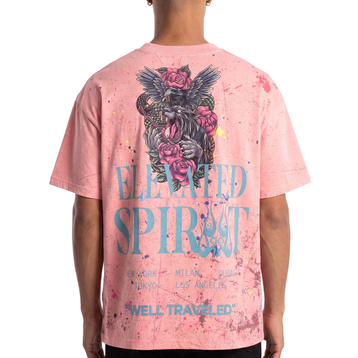Elevated spirit tee by Dissorder, view 3