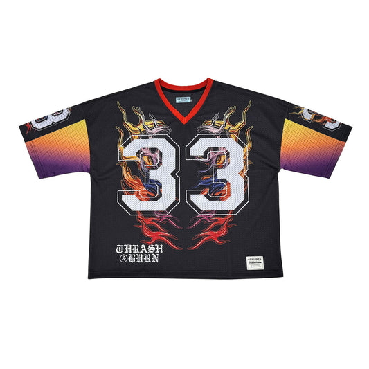 Crash & burn jersey Black by Genuine - 1
