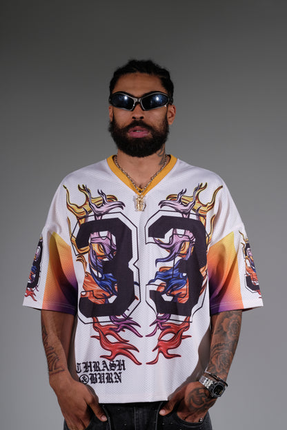 Crash & burn jersey White by Genuine - 1_2