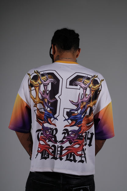 Crash & burn jersey White by Genuine - 3_2