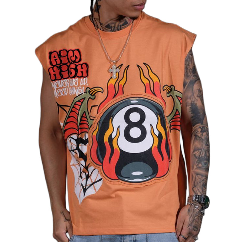 Aim High Sleeveless Shirt by Genuine, view 3