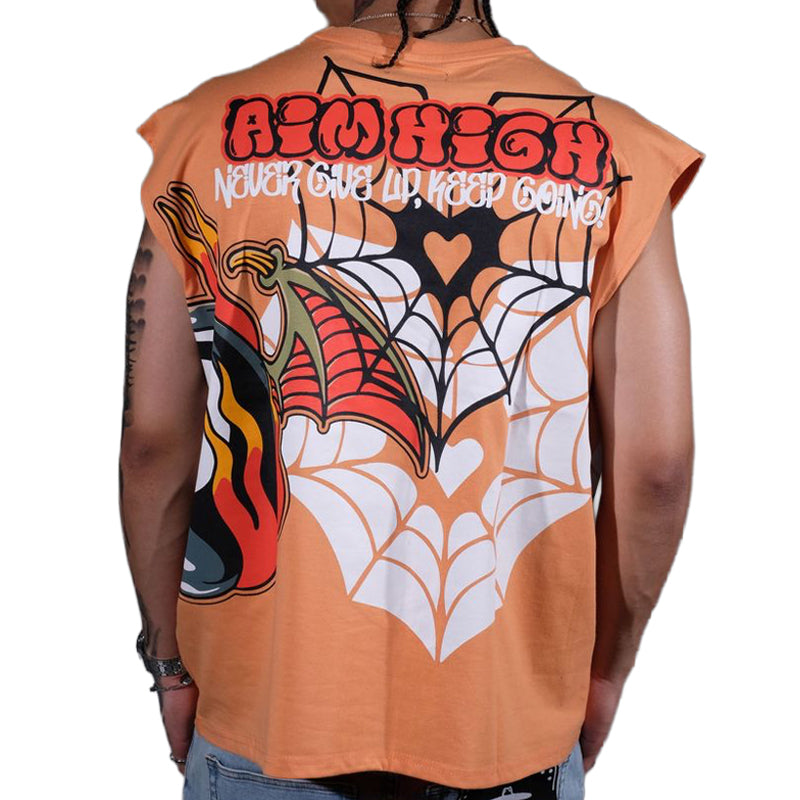 Aim High Sleeveless Shirt by Genuine, view 4