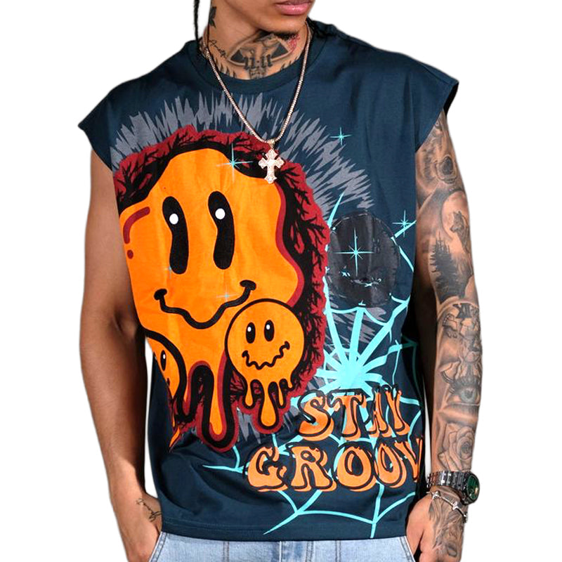 Still Groovy Sleeveless Shirt by Genuine, view 1