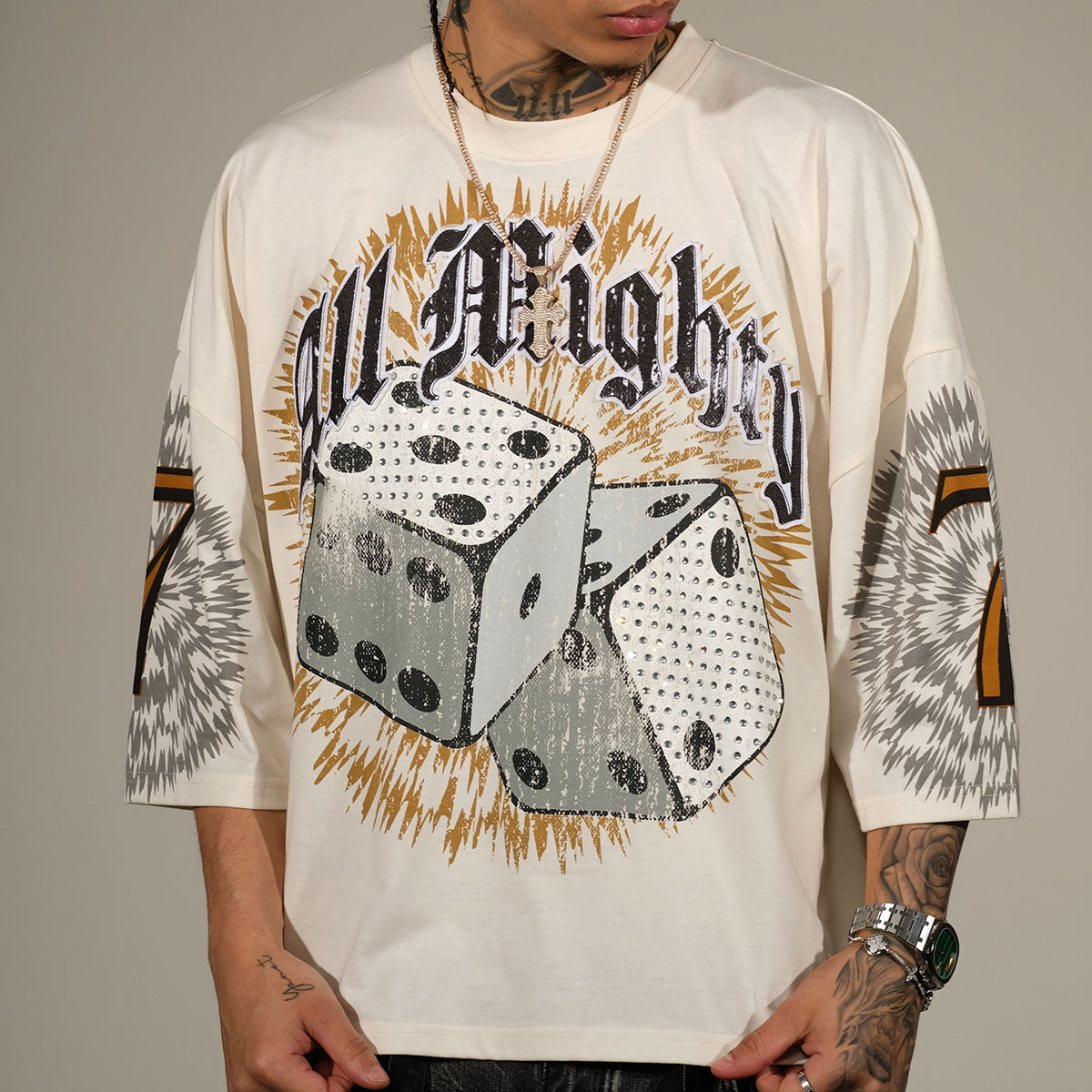 All mighty tshirt Natural by Genuine - 1