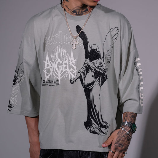Fearless angels tshirt Sage by Genuine - 1