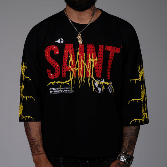 Saint tshirt Black by Genuine - 1
