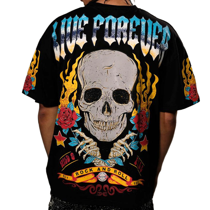 Live Forever T Shirt by Genuine, view 4