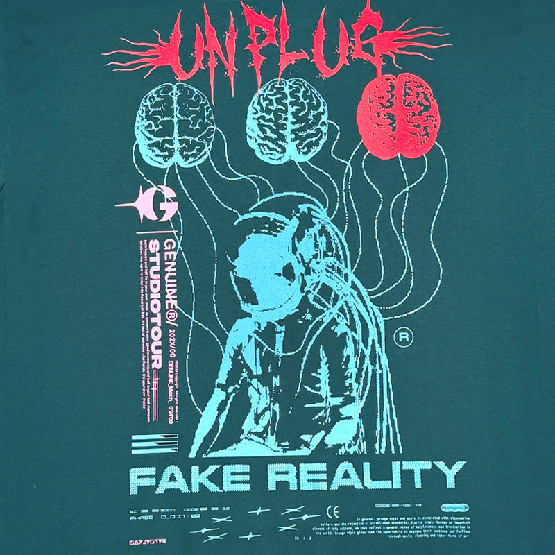 Fake Reality T Shirt by Genuine, view 3