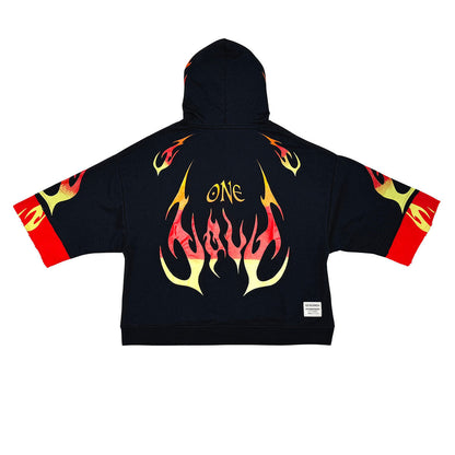 One love short sleeve hoodie By Genuine-4