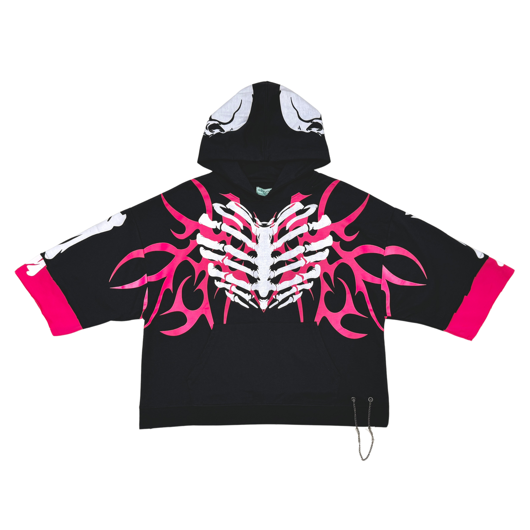 X ray Short Sleeve Hoodie by Genuine, view 4