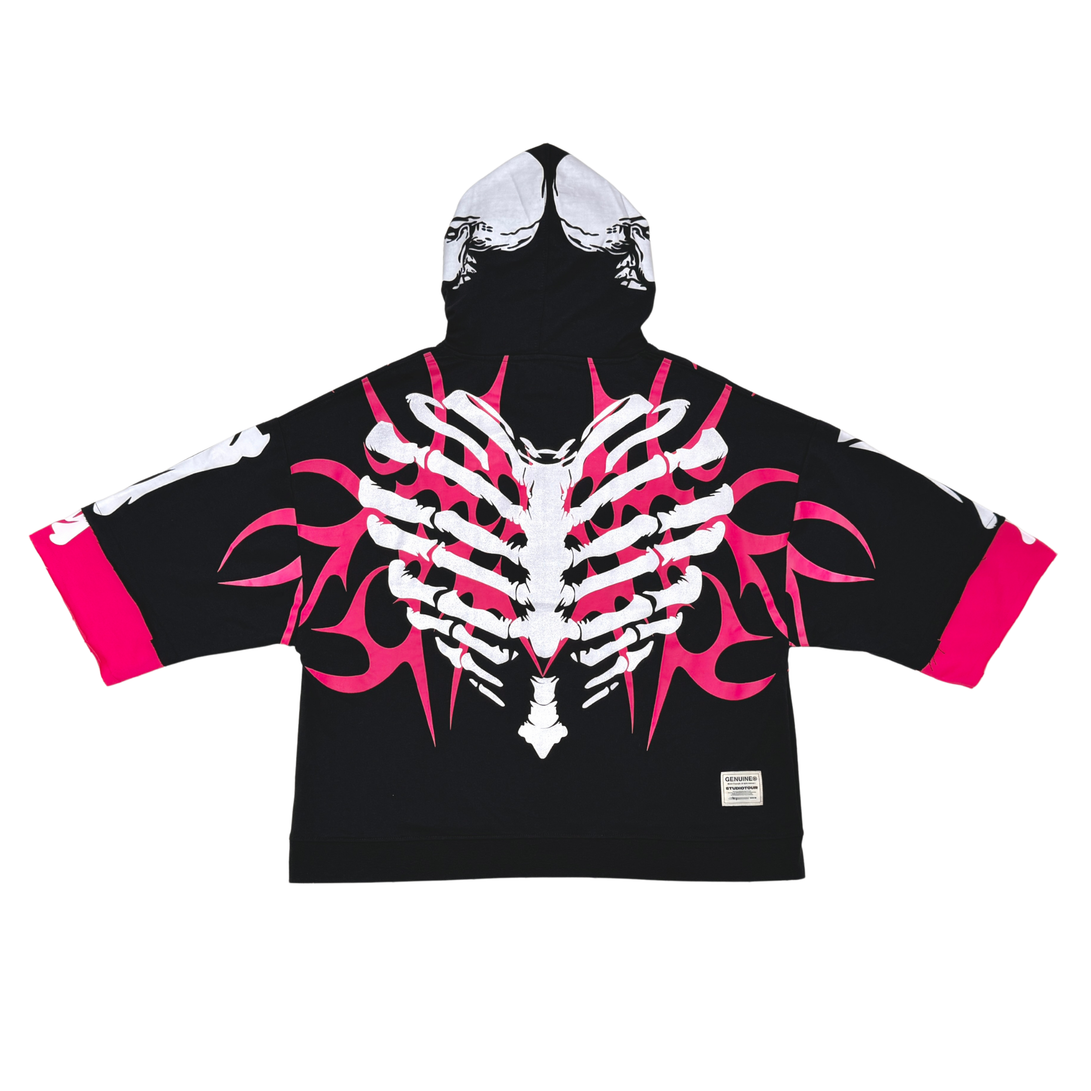 X ray Short Sleeve Hoodie