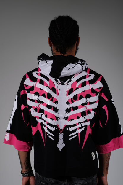 Xray short sleeve hoodie Black by Genuine - 3_2