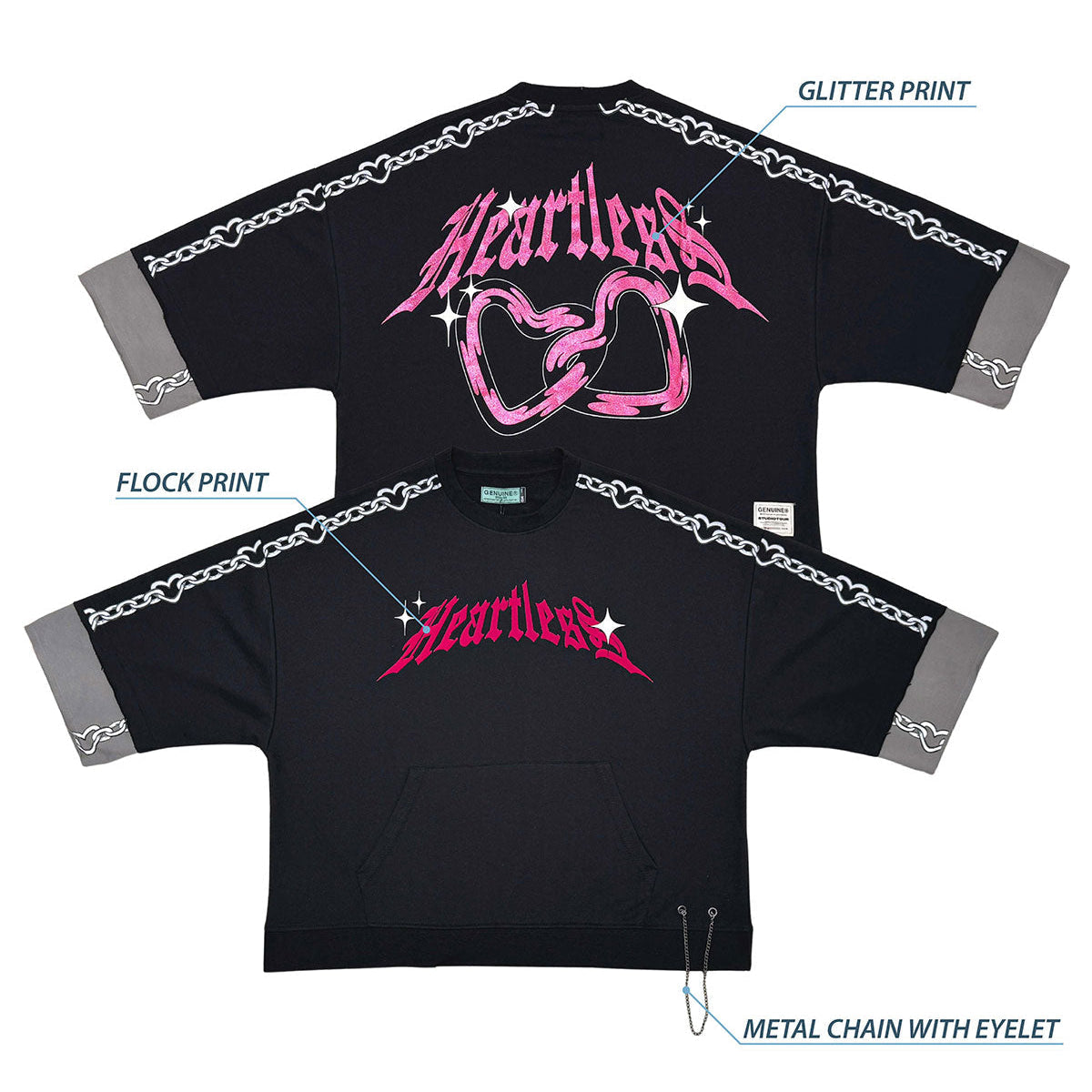 Heartless tshirt By Genuine-8