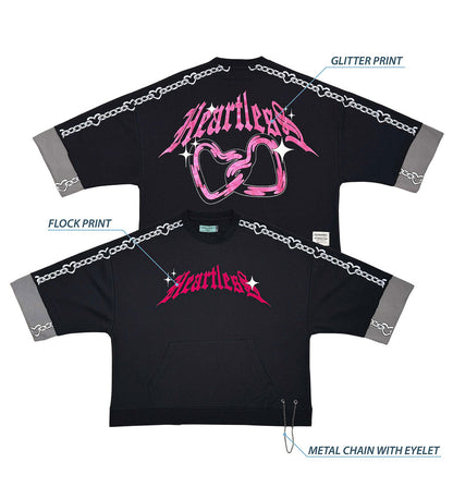 Heartless tshirt Black by Genuine - 5