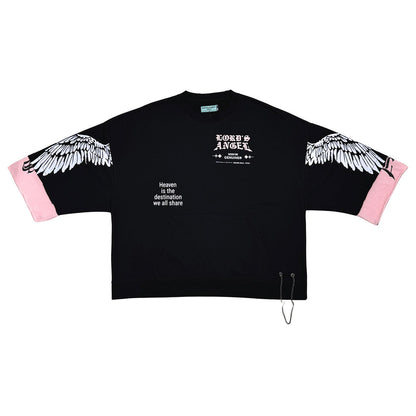 Lord's angel tshirt Black by Genuine - 1