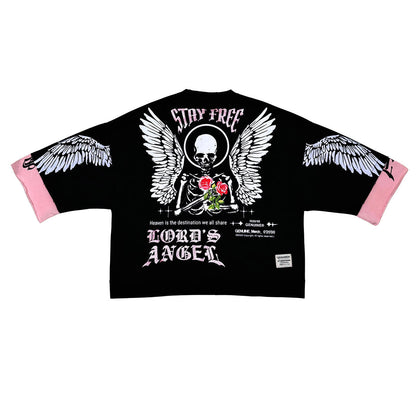 Lord's angel tshirt Black by Genuine - 2