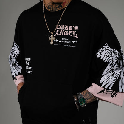 Lord's angel tshirt Black by Genuine - 2_2