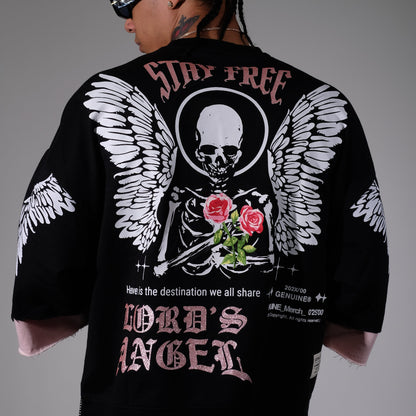 Lord's angel tshirt Black by Genuine - 3_2