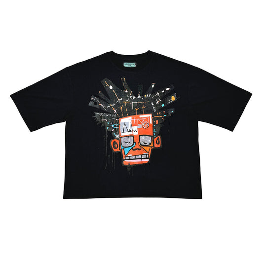 Basquiat tshirt Black by Genuine - 1
