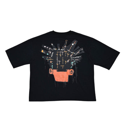 Basquiat tshirt Black by Genuine - 2