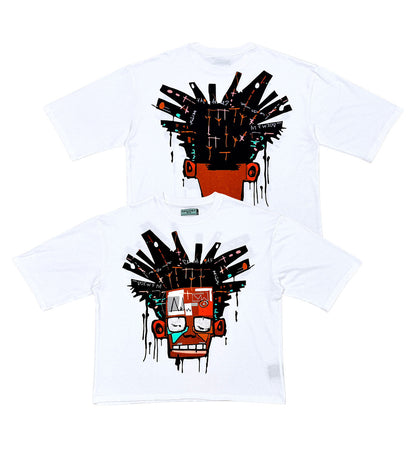 Basquiat tshirt White by Genuine - 4