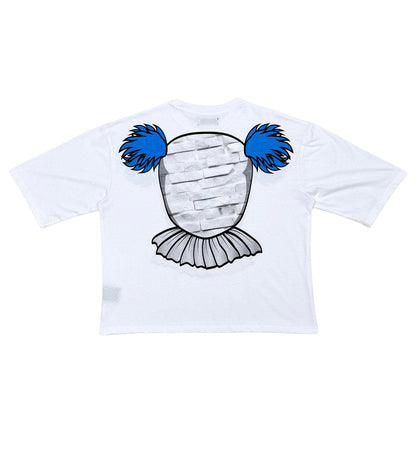 Clown tshirt White by Genuine - 2