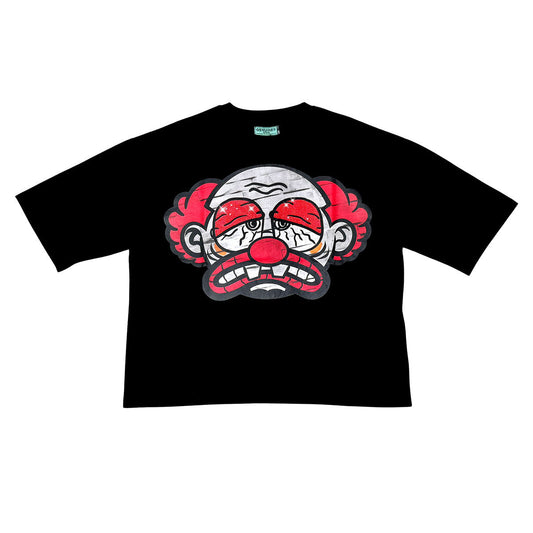 Sad clown tshirt Black by Genuine - 1