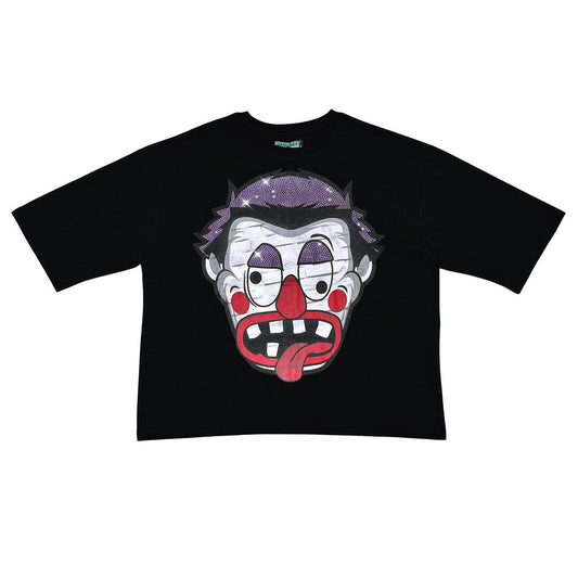 Dizzy clown tshirt Black by Genuine - 1
