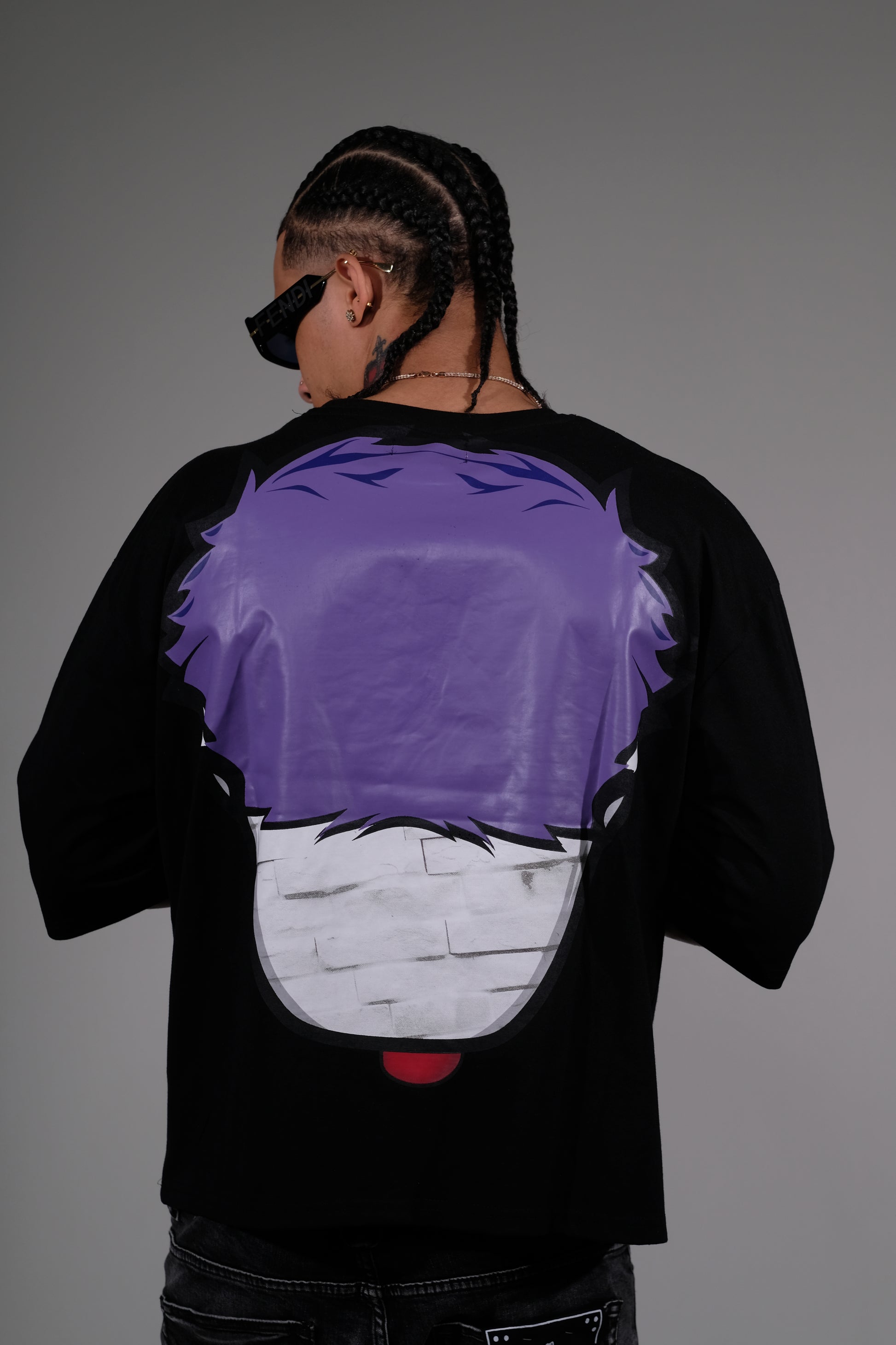 Dizzy clown tshirt Black by Genuine - 2_2