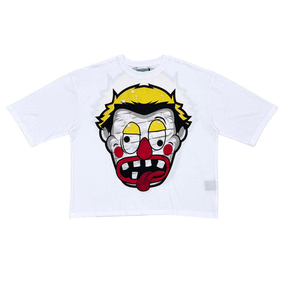 Dizzy clown tshirt White by Genuine - 1