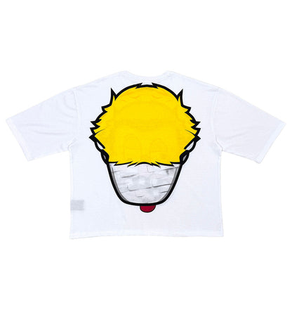 Dizzy clown tshirt White by Genuine - 2