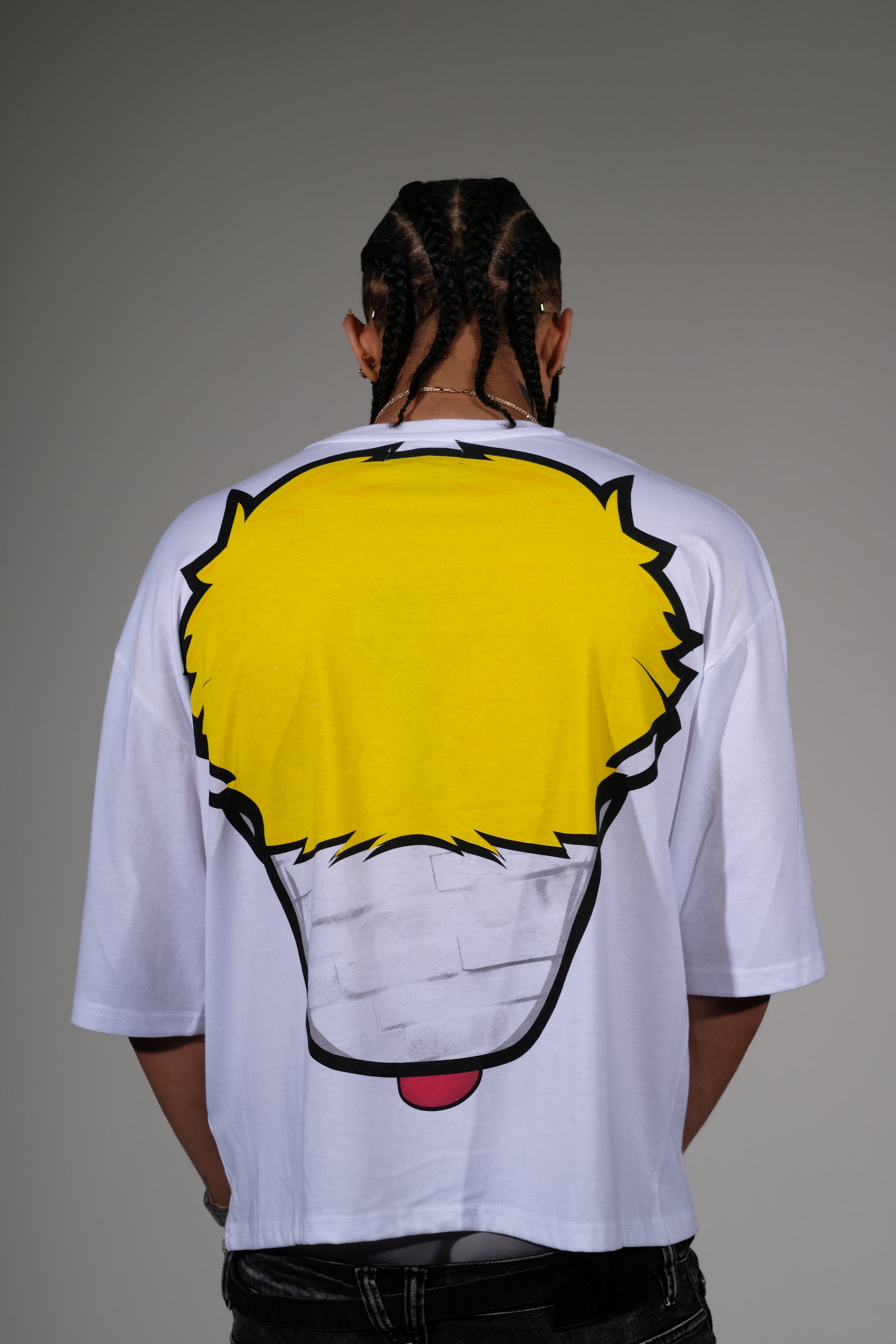 Dizzy clown tshirt White by Genuine - 2_2