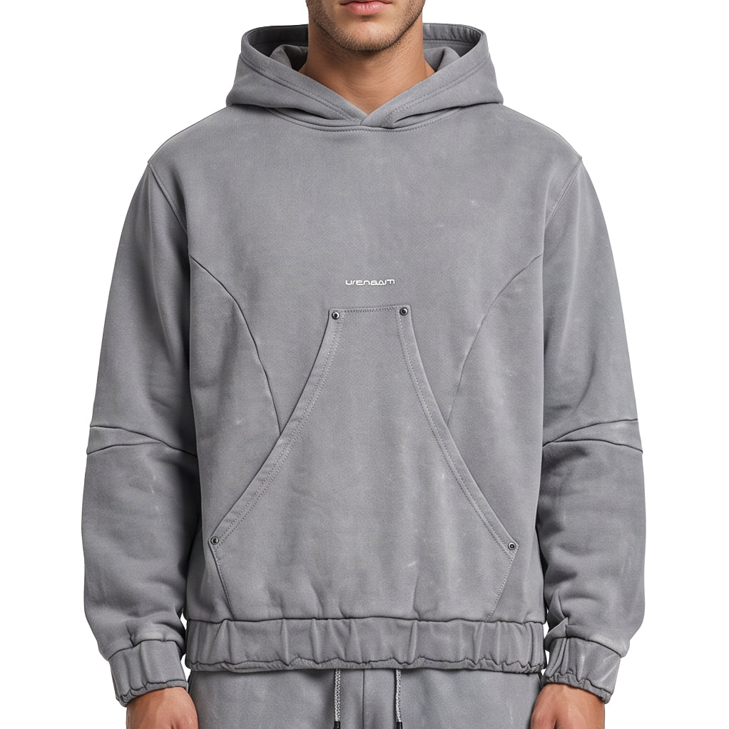 Unknown Mineral-Wash Heritage Hoodie by Unknown, view 6