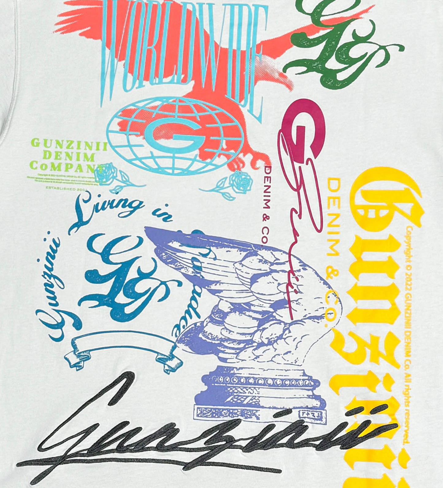 Flying high eagle zinii tee