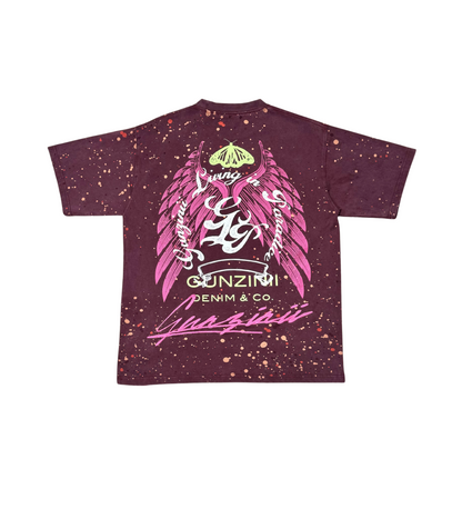 Living in paradise zinii splatter tee