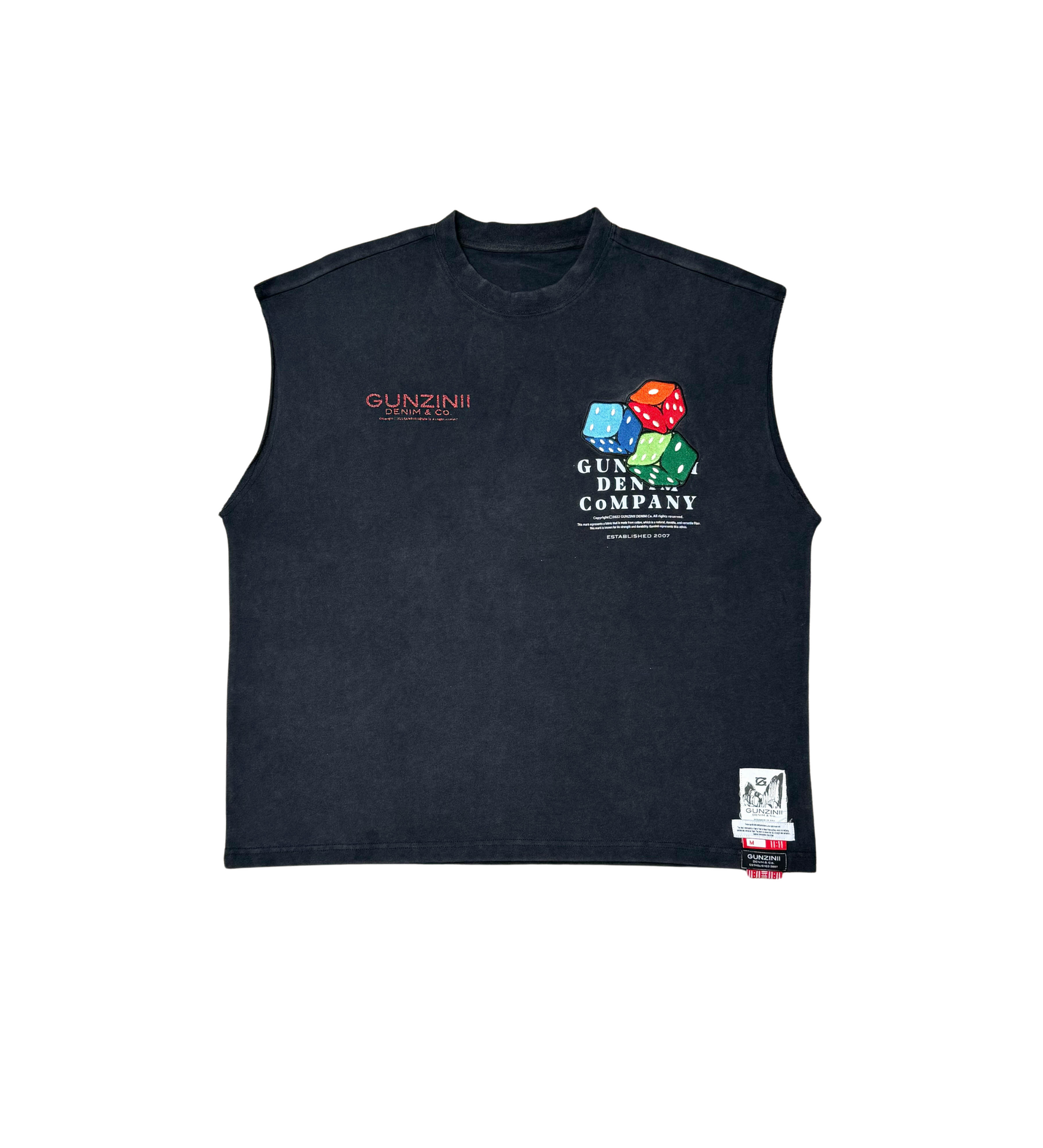 Gunzinii Rolling Dice Sleeveless Top Black 4